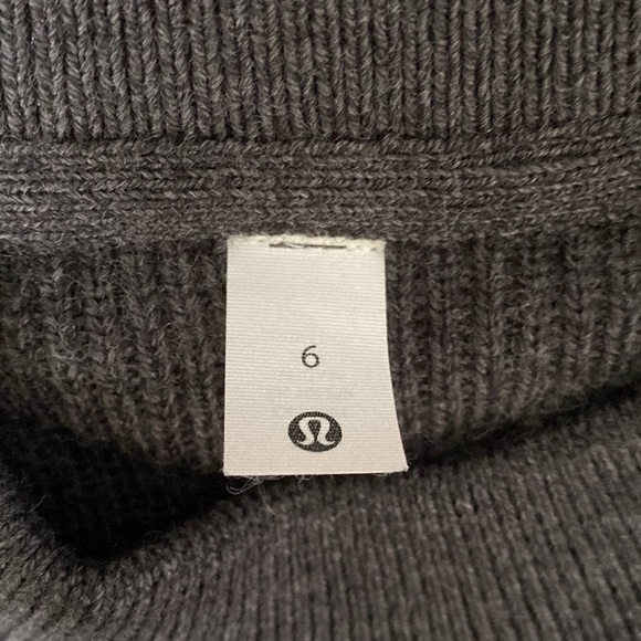 Lululemon Dark Gray Sweater - Picture 9 of 11